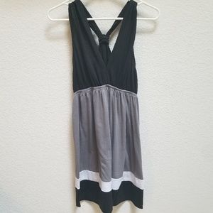 Black/Gray Summer Dress
